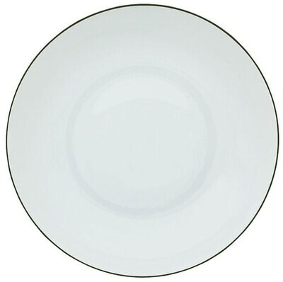Raynaud Monceau Couleurs Empirte Green French Rim Soup Plate 0367-37-250027, MPN: 0367-37-250027, 3…