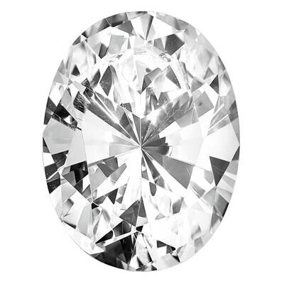 Cubic Zirconia White 4x3mm Oval AAA Quality CZ-0403-OVF-WH-AAA, MPN: CZ-OVF-WH-AAA,