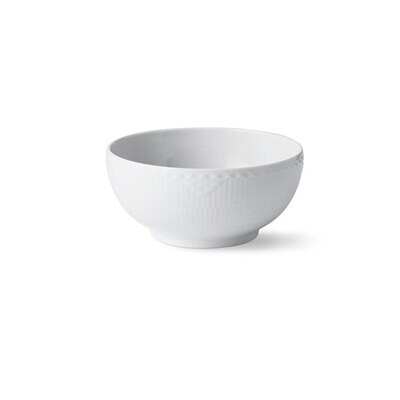 Royal Copenhagen White Fluted Half Lace Bowl 1 Qt 1028385, MPN: 1028385, 5705140733539