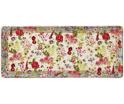 Gien Millefleurs Oblong Serving Tray 1643CPCA01, MPN: 1643CPCA01, 840769046426