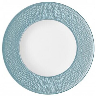 Raynaud Mineral Irise Buffet Plate Coupe Engraved Rim Sky Blue 0337-23-113032, MPN: 0337-23-113032,…