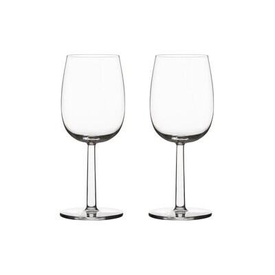 iittala Raami White Wine Glass 9.5 oz. 2 Pc, MPN: 1026946, 6411923664295