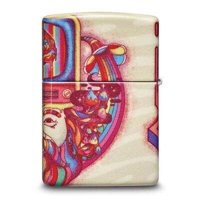 Zippo 540 White Matte Trippy Man Lighter GM25775, MPN: GM25775, 191693199314