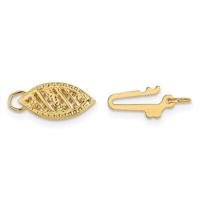 Pearl Clasp 14k Yellow Gold YG1895, MPN: YG1895,