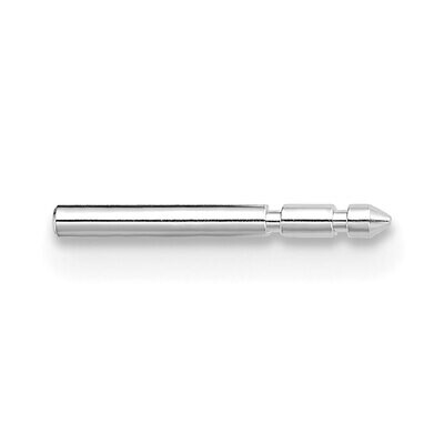 Guardian Post Earring Mounting 14k White Gold WG666, MPN: WG666,