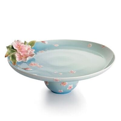 Franz Porcelain Sakura Flower Cake Plate FZ01516, MPN: FZ01516,