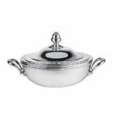 Ercuis Perles Vegetable Dish 5.75 Inch Silver Plated F51P201-18, MPN: F51P201-18, 3660656878384