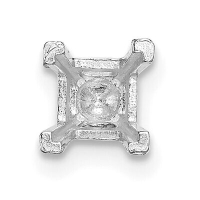 Princess V-End with Peg Head 5.5mm Setting Platinum PL178-6, MPN: PL178-6,