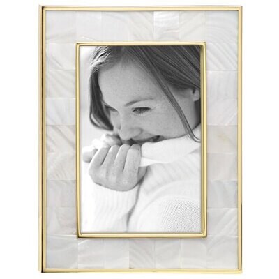 Reed and Barton Mother Pearl Gold Picture Frame 4 x 6 Inch 871645, MPN: 871645, 735092257048