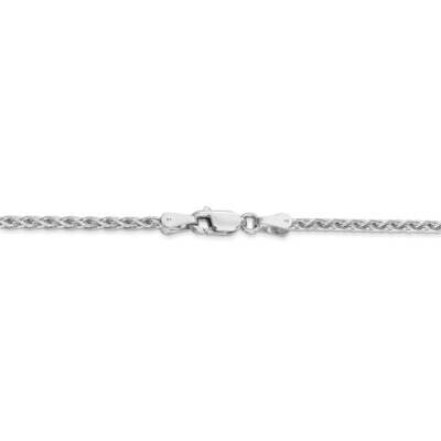 22 Inch 2.25mm ParisianWheat Chain 14k White Gold PEN72-22, MPN: PEN72-22, 886774036663