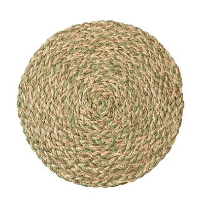 Juliska Woven Straw Sage Placemat LM54/21, MPN: LM54/21, 810034839107