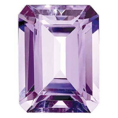 Rose De France 12X10mm Octagon Emerald Cut AA Quality Gemstone PQ-1210-OCE-AA, MPN: PQ-1210-OCE-AA,