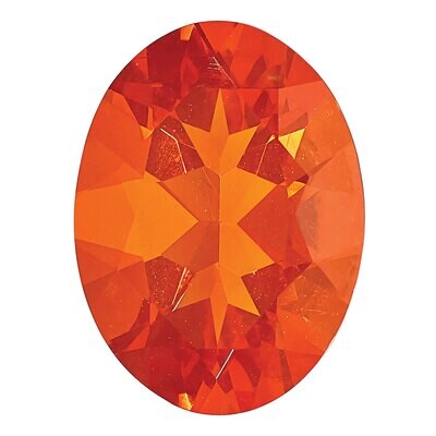 Mexican Fire Opal 8X6mm Oval AA Quality Gemstone OM-0806-OVF-AA, MPN: OM-0806-OVF-AA,