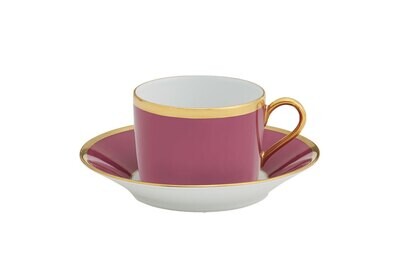 Robert Haviland Arc En Ciel Fuschia Tea Cup and Saucer HP51322, MPN: HP51322,