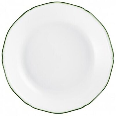 Raynaud Touraine Double Filet Vert Coupe Soup Bowl 0663-01-250019, MPN: 0663-01-250019, 36600067434…