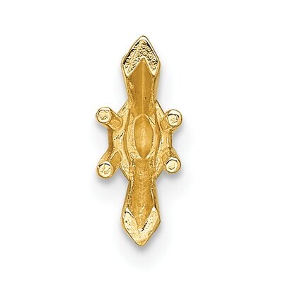 Marquise 6-Prong V-End .15ct. Setting 14k Gold YG253-2, MPN: YG253-2,