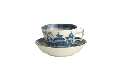Mottahedeh Blue Canton Large Cup &amp; Saucer HC136, MPN: HC136,