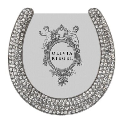 Olivia Riegel Pewter Horseshoe 3.5 Inch Picture Frame RT2311, MPN: RT2311,