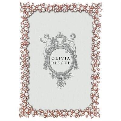 Olivia Riegel Rose Gold Princess 4 x 6 Inch Picture Frame RT3760, MPN: RT3760,