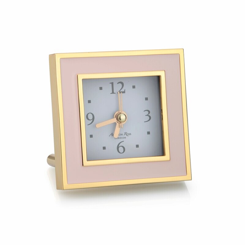 Addison Ross Square Clock Pale Pink &amp; Gold Picture Frame e-Gold Plating FR1023, MPN: FR1023, UPC/EA…