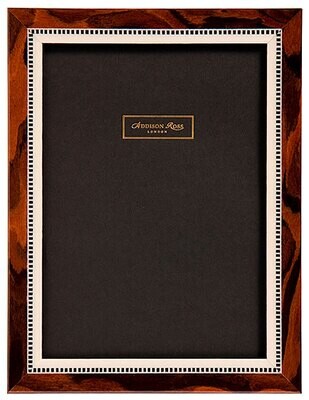 Addison Ross Marquetry Picture Frame Wood Veneer &amp; Mother Of Pearl 5 x 7 Inch Veneer MH15F07, MPN: …