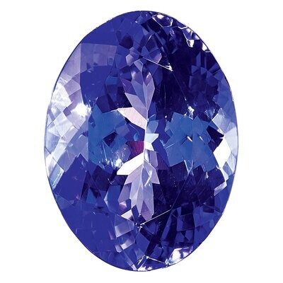 Tanzanite 7X5mm Oval AA Quality Gemstone TZ-0705-OVF-AA, MPN: TZ-0705-OVF-AA,