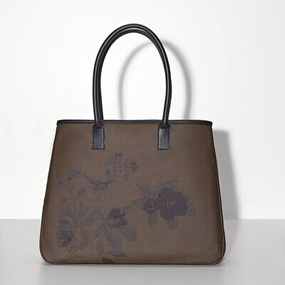 Le Jacquard Francais Bag Perchoir Marron 100% Coated Coton 20% Pu Leather 27251, MPN: 27251, 366026…