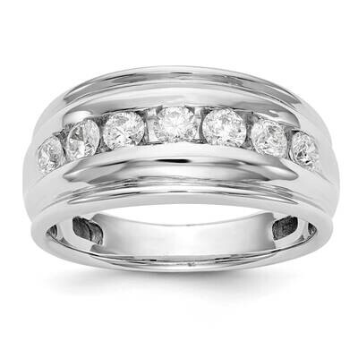Diamond Men&#39;s Band 14k White Gold RM3464B-098-WAA, MPN: RM3464B-098-WAA, 196904148402