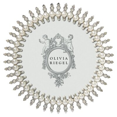 Olivia Riegel Pearl Jubilee 5 Round Inch Picture Frame RT1731, MPN: RT1731,