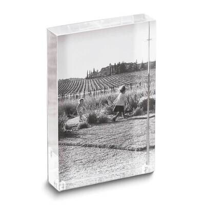 Acrylic and Stainless Steel 5 x 7 Inch Photo Picture Frame GM24183, MPN: GM24183, 797140112044