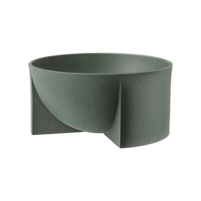 iittala Kuru Ceramic Bowl 9.5 x 4.75 Inch Moss Green, MPN: 1051705, 6411923667920
