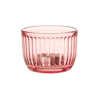 iittala Raami Tealight Candleholder Salmon Pink 3.5 Inch, MPN: 1026954, 6411923664370