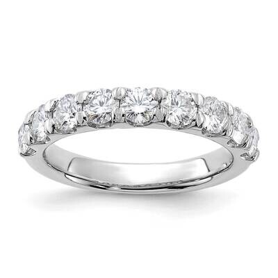 1.50ct. 9 Stone G H I True Light Moissanite Band 14k White Gold DB0005-9-150MT, MPN: DB0005-9-150MT…