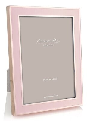 Addison Ross Blush Pink Enamel &amp; Rose Gold Picture Frame 5 x 7 Inch Rose Gold FR1854, MPN: FR1854, …