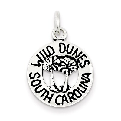 South Carolina Charn Antiqued Sterling Silver QC7596, MPN: QC7596, 191101528569