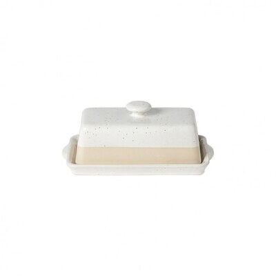 Casafina Fattoria White Rectangular Butter Dish 8 Inch with Lid FA568-WHI, MPN: FA568-WHI, 84028909…