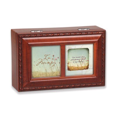Woodgrain Our Loved Ones Memorial Petite Music Box GM11590, MPN: GM11590, 633303108496