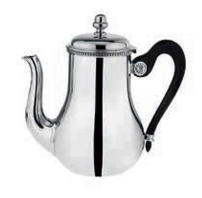 Ercuis Jonc Coffee Pot 8.25 Inch Silver Plated F51J051-12, MPN: F51J051-12, 8014808359392