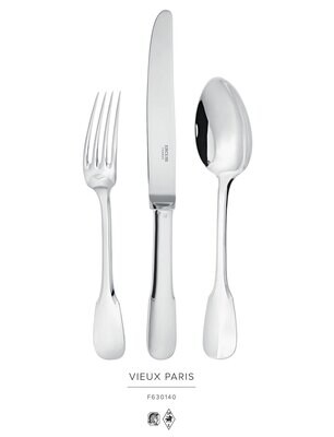 Ercuis Vieux Paris Individual Salad Fork Sterling Silver F630140-94, MPN: F630140-94, 3660656037446