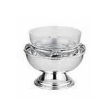 Ercuis Lauriers Supreme Caviar Prawns Cup With Crystal 4.75 Inch Silver Plated F51L272-08, MPN: F51…