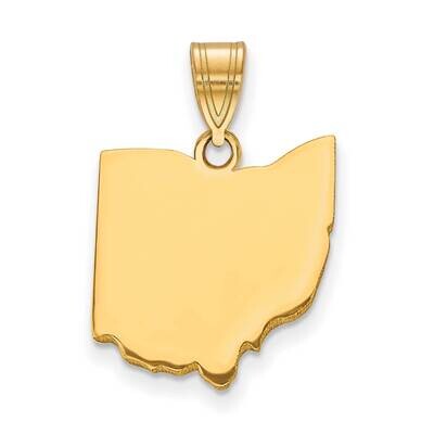OH State Pendant Bail Only 10k Gold 10XNA707R-OH, MPN: 10XNA707R-OH,