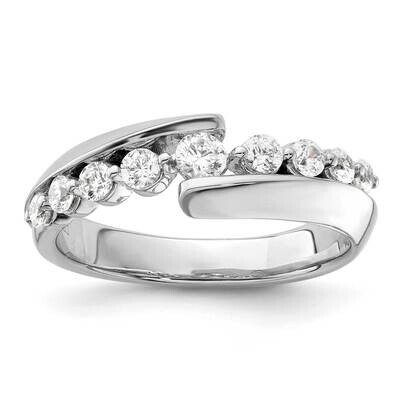 Si1/Si2, G H I, Band 14k White Gold Lab Grown Diamond RM8941-050-7WLG, MPN: RM8941-050-7WLG, 883957…