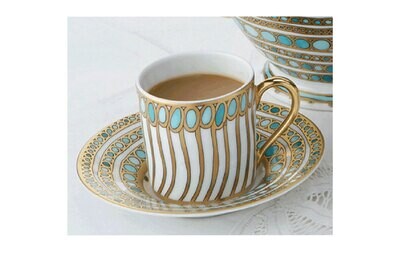 Robert Haviland Syracuse Tourquoise Demitasse Cup and Saucer HP61021, MPN: HP61021,