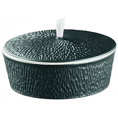 Raynaud Mineral Irise Covered Sugar Bowl Black 0716-23-436019, MPN: 0716-23-436019, 3660006753002