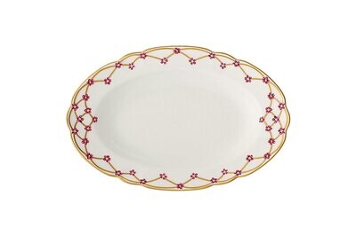 Robert Haviland Colette Platinum Relish Dish HP270757, MPN: HP270757,