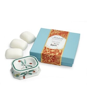 Mottahedeh Famille Verte Gift Soap Set Y1708SP, MPN: Y1708SP,