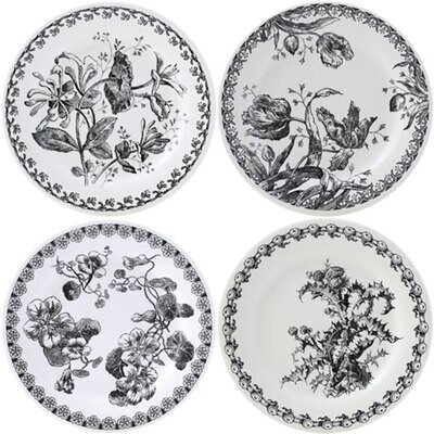 Gien Assiettes a Themes Fleurs Noires Coasters Sortiert Fleurs Noires 1701C04L20, MPN: 1701C04L20, …
