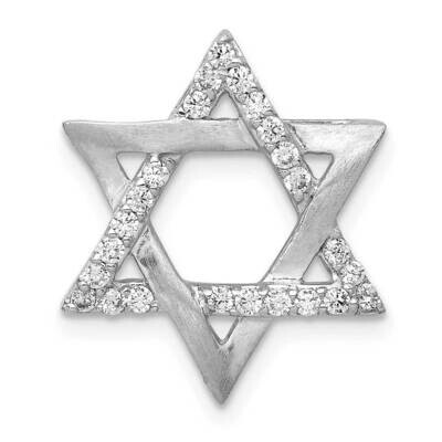 1/4Ct. Diamond Star Of David Chain Slide 14k White Gold PM3937-025-WA, MPN: PM3937-025-WA, 88395729…