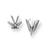 Round 6-Prong High with Peg Head 3.00ct. Setting Platinum PL151-12, MPN: PL151-12,