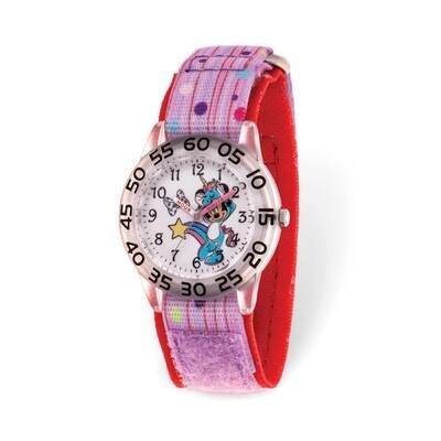 Disney Minnie Mouse Time Teacher Multicolor Band Kids Watch XWA6193, MPN: XWA6193, 842885111255